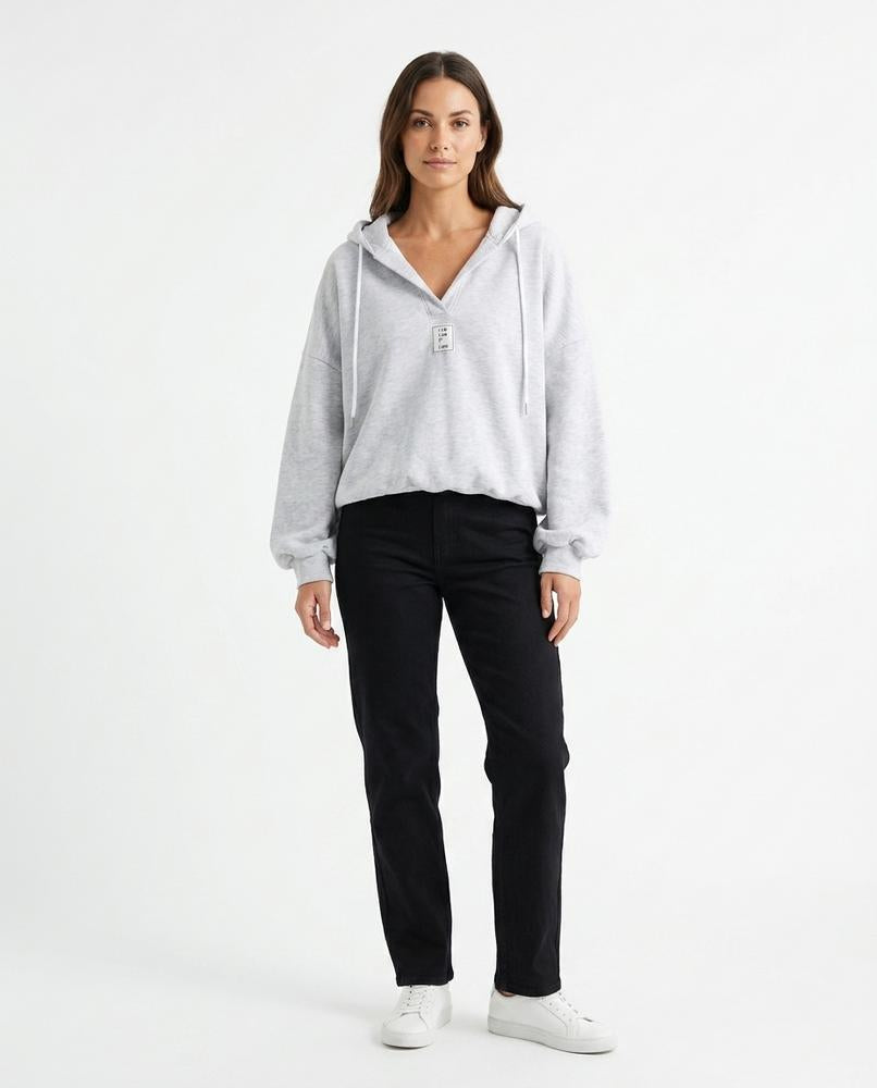 Nord Wear - Aibum | Oversized V-Neck Hoodie Women