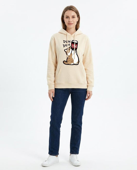 Nord Wear - Aohal | Printed Hooded Hoodie Women