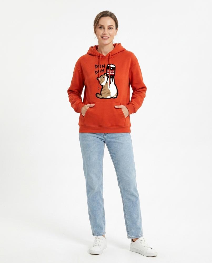 Nord Wear - Aohal | Printed Hooded Hoodie Women