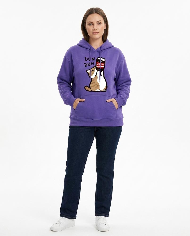 Nord Wear - Aohal | Printed Hooded Hoodie Women