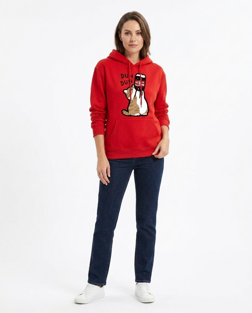 Nord Wear - Aohal | Printed Hooded Hoodie Women