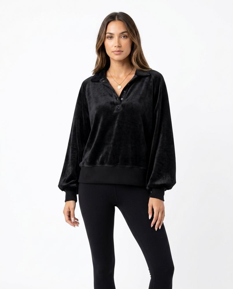 Nord Wear - Semum | Collared Washed Sweatshirt Women