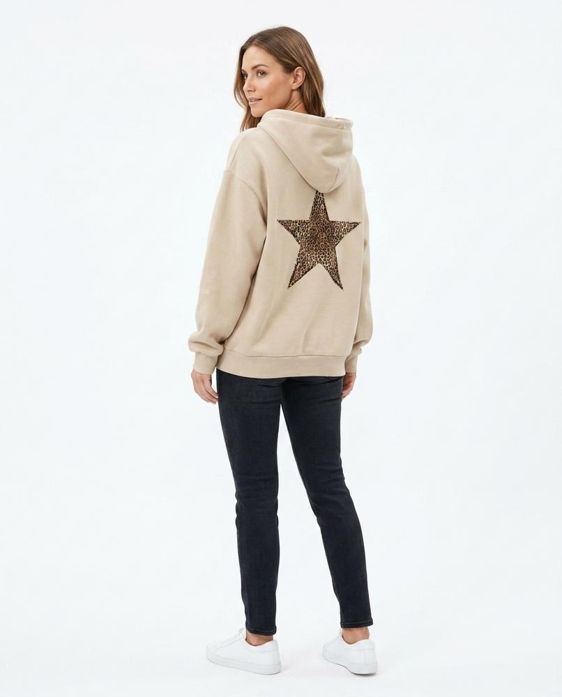 Nord Wear - Sosam | Star Print Relaxed Fit Hoodie Women