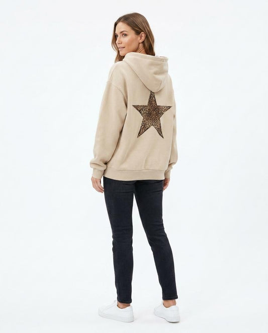 Nord Wear - Sosam | Star Print Relaxed Fit Hoodie Women