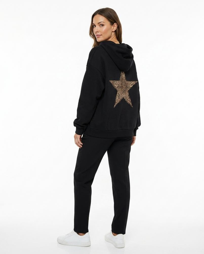 Nord Wear - Sosam | Star Print Relaxed Fit Hoodie Women
