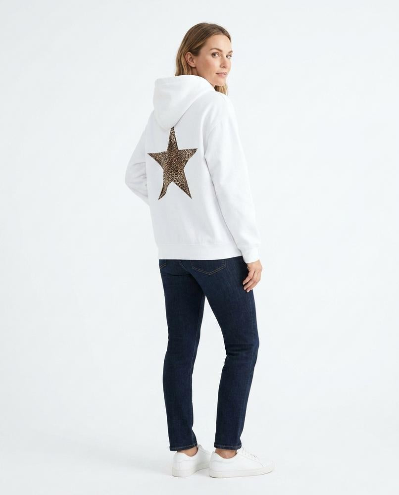 Nord Wear - Sosam | Star Print Relaxed Fit Hoodie Women