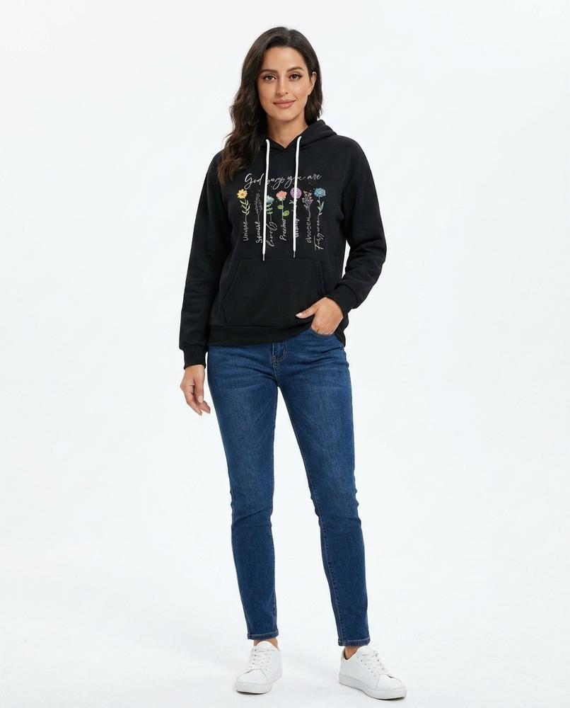 Nord Wear - Vuwil | Fleece-Lined Printed Hoodie Women