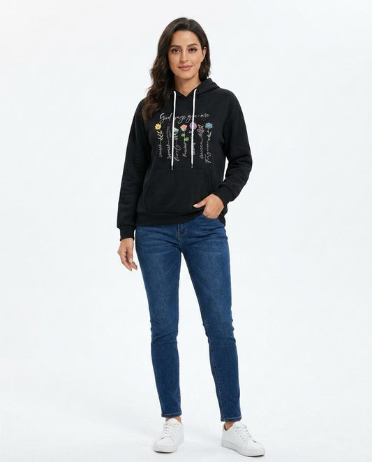 Nord Wear - Vuwil | Fleece-Lined Printed Hoodie Women