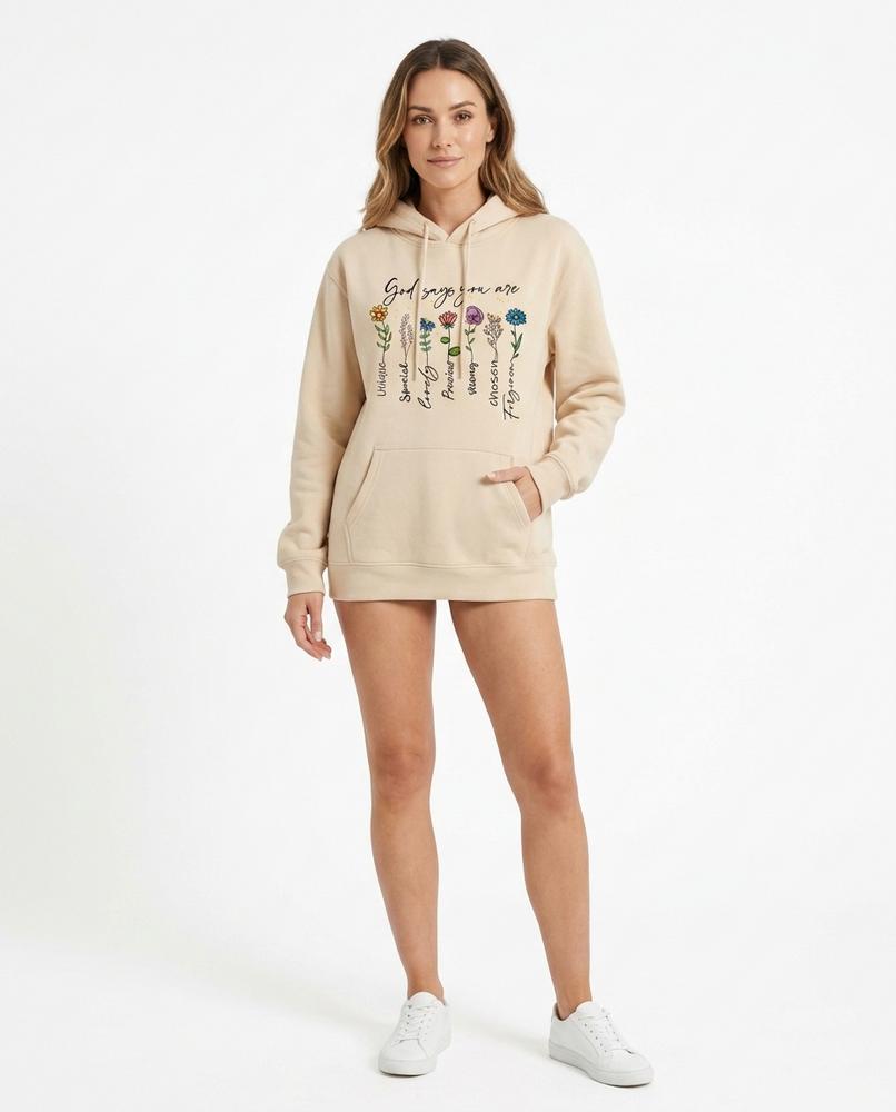 Nord Wear - Vuwil | Fleece-Lined Printed Hoodie Women