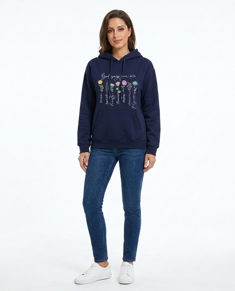 Nord Wear - Vuwil | Fleece-Lined Printed Hoodie Women