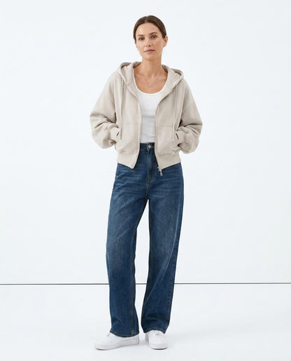 Nord Wear - Vapek | Zip-Up Loose-Fit Hoodie Women