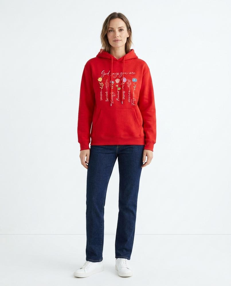 Nord Wear - Vuwil | Fleece-Lined Printed Hoodie Women