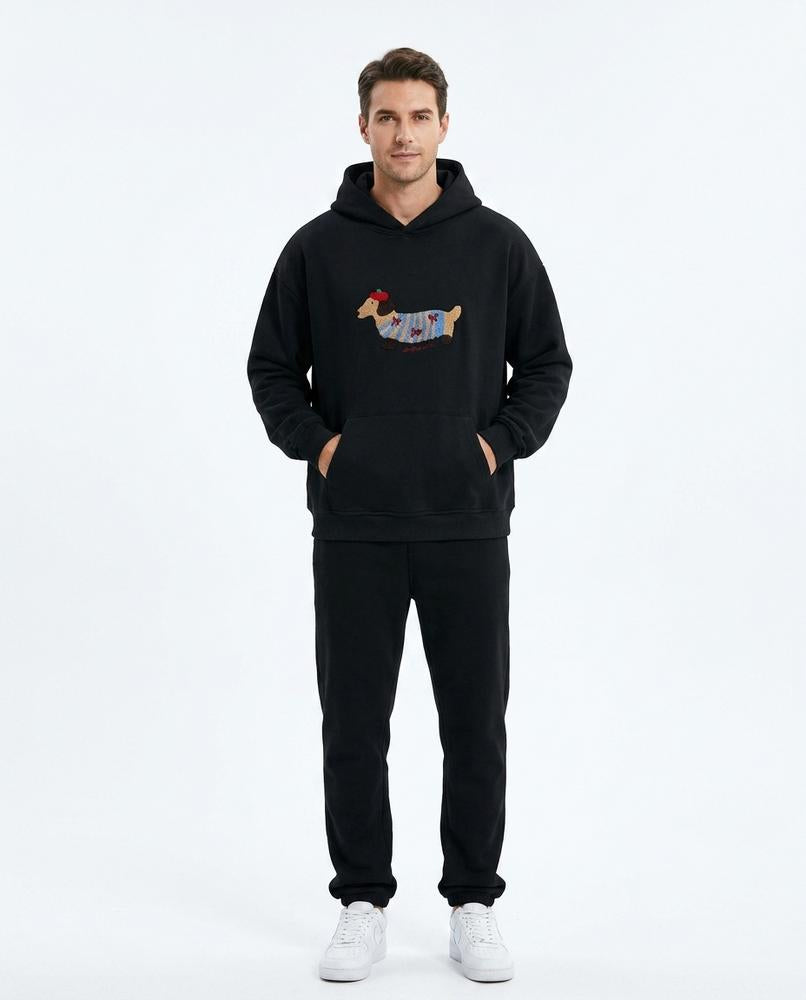 Nord Wear - Sasem | Embroidered Relaxed Fit Hoodie Unisex