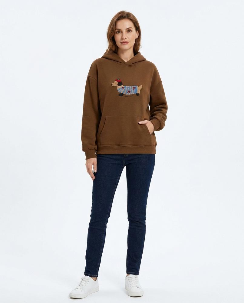Nord Wear - Sasem | Embroidered Relaxed Fit Hoodie Unisex