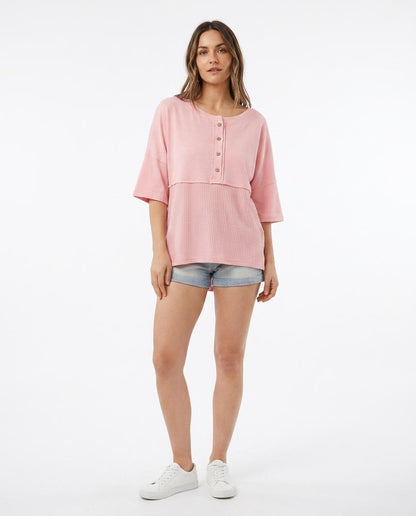Nord Wear - Deril | Color-Block Waffle-Knit Top Women