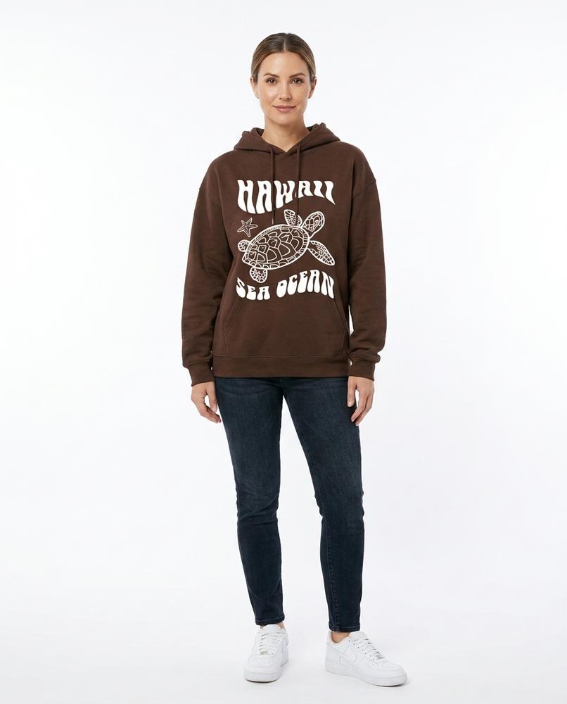 Nord Wear - Dezol | Printed Hooded Hoodie Women