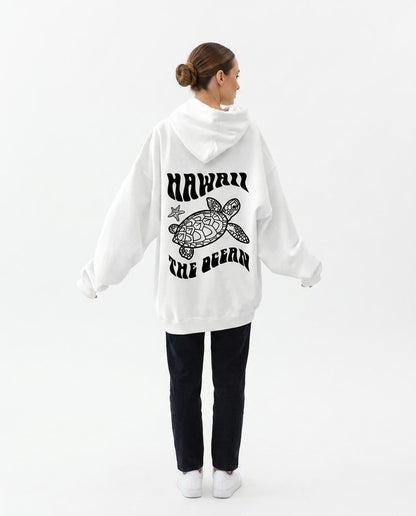 Nord Wear - Dezol | Printed Hooded Hoodie Women