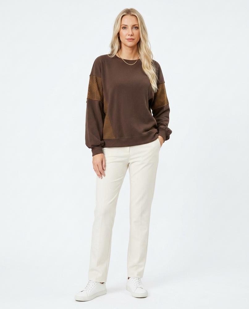 Nord Wear - Nuhol | Relaxed Fit Color-Block Sweatshirt Women