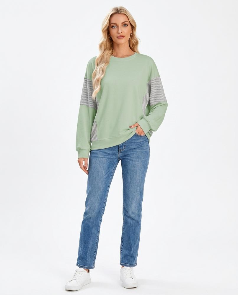 Nord Wear - Nuhol | Relaxed Fit Color-Block Sweatshirt Women