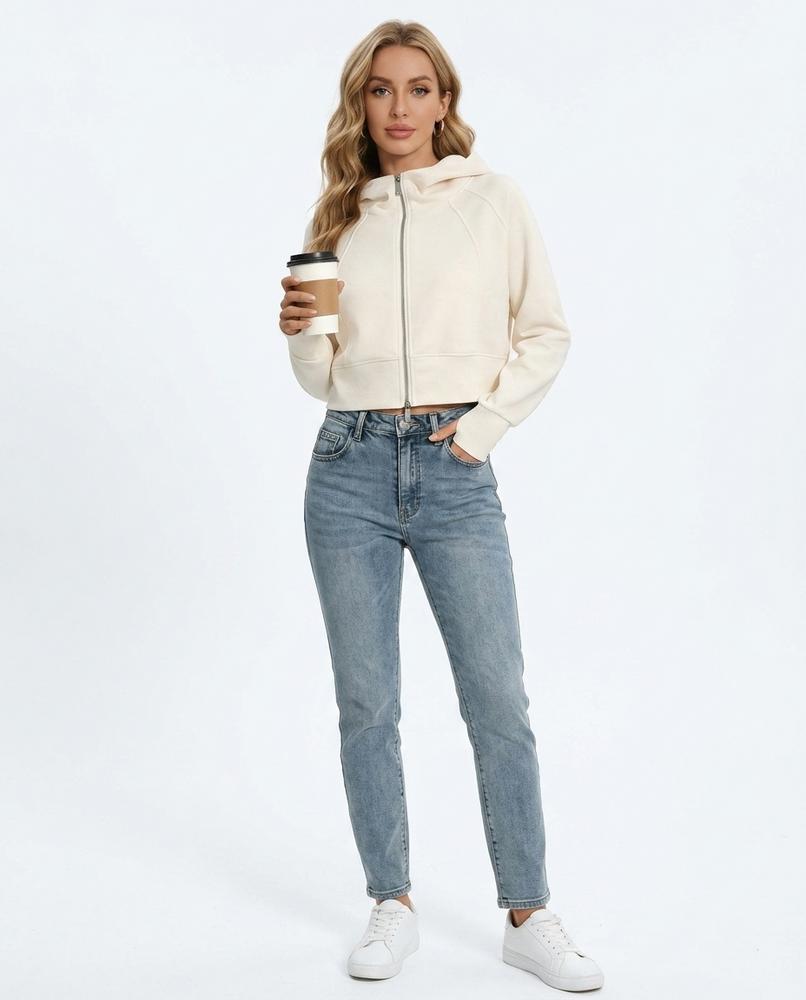 Nord Wear - Nunon | Zip-Up Cropped Hoodie Women