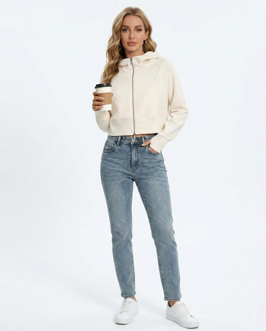 Nord Wear - Nunon | Zip-Up Cropped Hoodie Women
