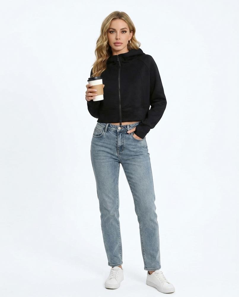 Nord Wear - Nunon | Zip-Up Cropped Hoodie Women