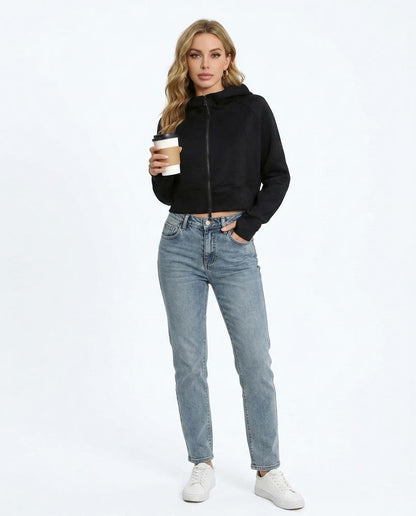 Nord Wear - Nunon | Zip-Up Cropped Hoodie Women
