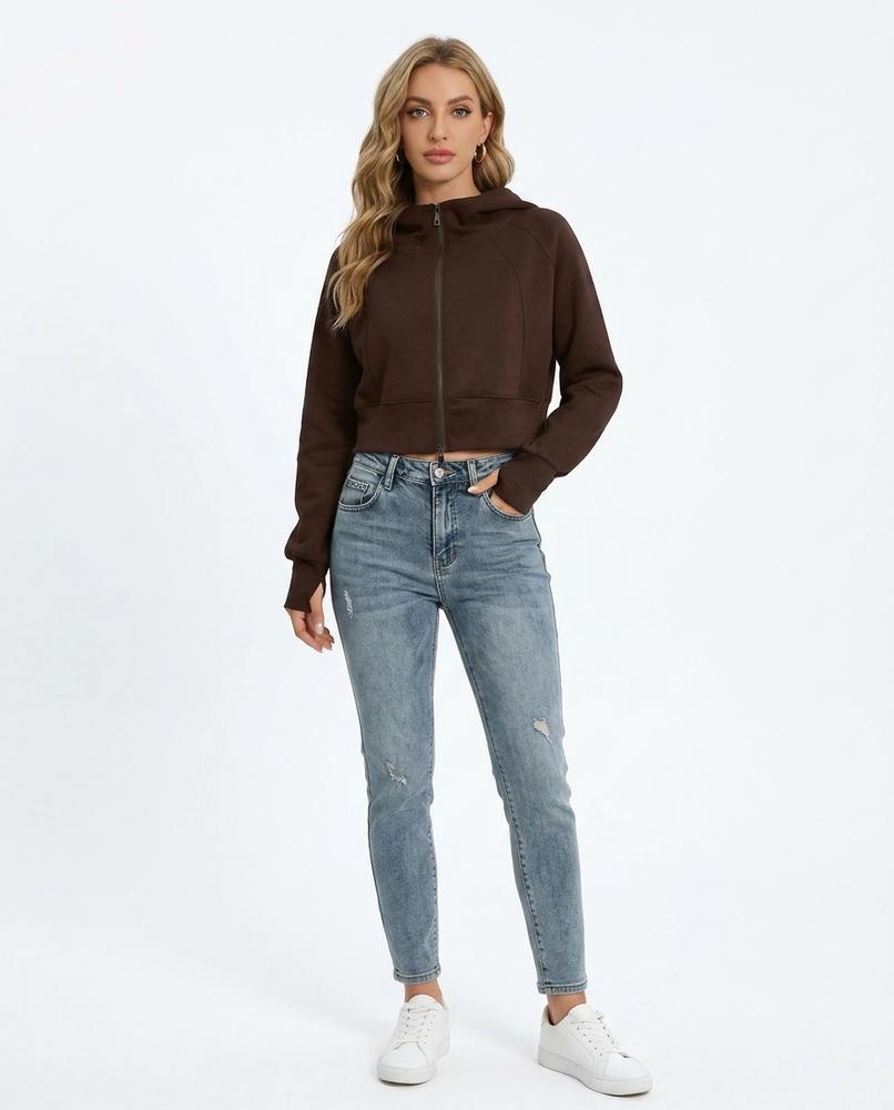 Nord Wear - Nunon | Zip-Up Cropped Hoodie Women