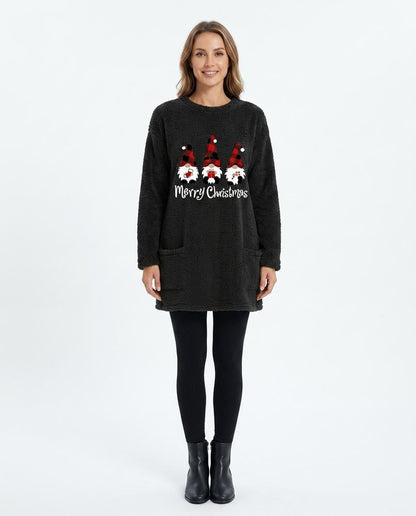 Nord Wear - Zidim | Plush Longline Sweatshirt Women