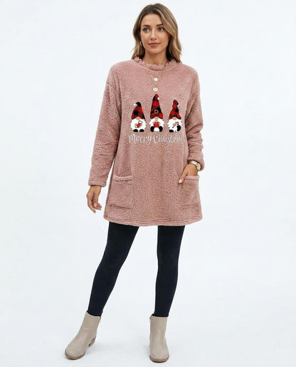 Nord Wear - Zidim | Plush Longline Sweatshirt Women