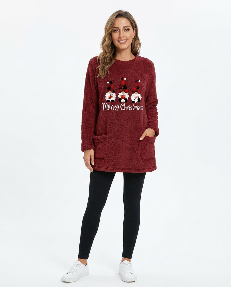 Nord Wear - Zidim | Plush Longline Sweatshirt Women