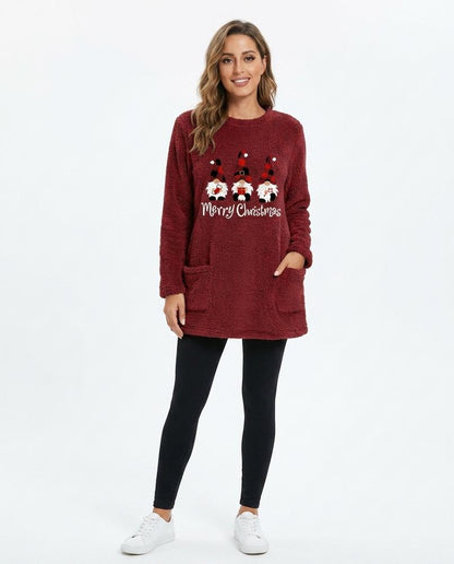 Nord Wear - Zidim | Plush Longline Sweatshirt Women