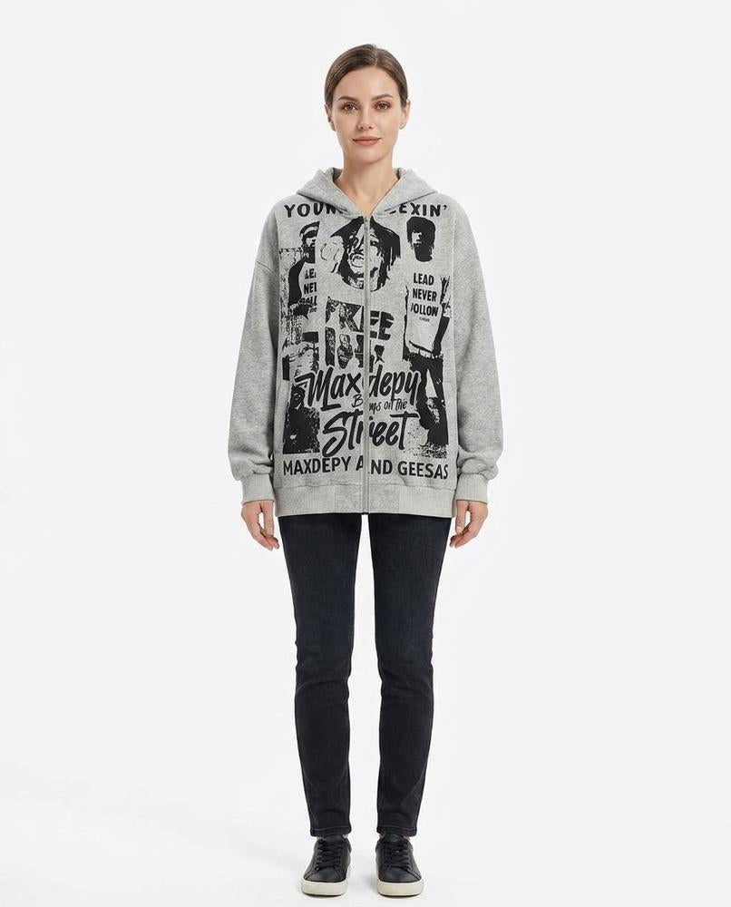 Nord Wear - Ziker | Zip-Up Washed Hoodie Women