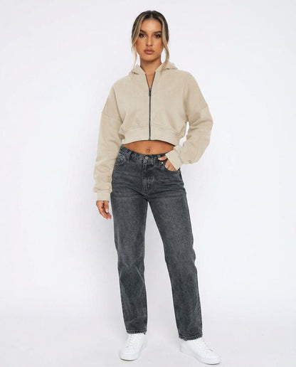 Nord Wear - Leril | Cropped Zip-Up Hoodie Women