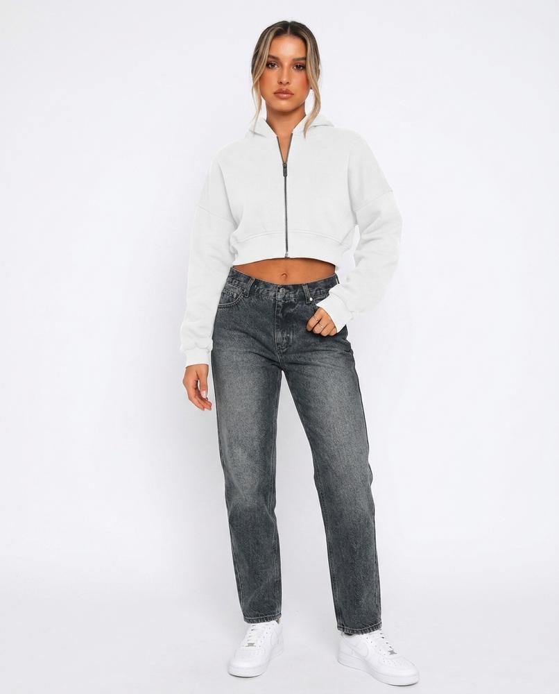 Nord Wear - Leril | Cropped Zip-Up Hoodie Women