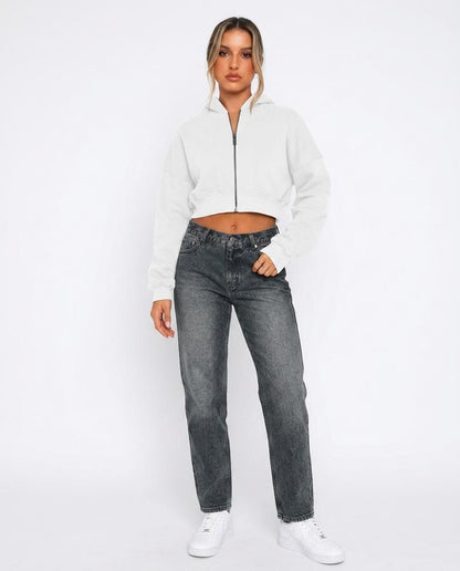 Nord Wear - Leril | Cropped Zip-Up Hoodie Women