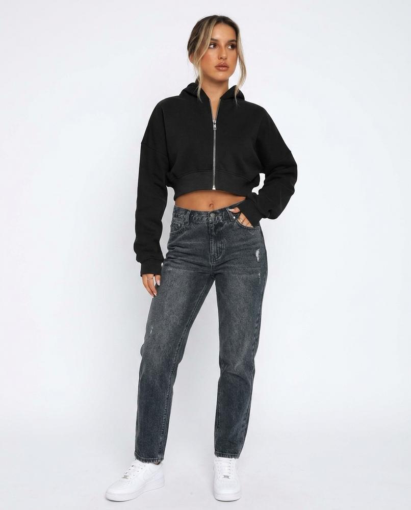 Nord Wear - Leril | Cropped Zip-Up Hoodie Women