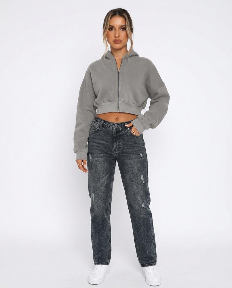 Nord Wear - Leril | Cropped Zip-Up Hoodie Women