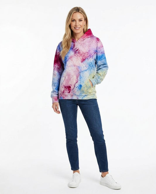 Nord Wear - Vorod | Multi-Colored Loose-Fit Hoodie Women