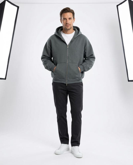 Nord Wear - Tavav | Zip-Up Fleece-Lined Hoodie Men
