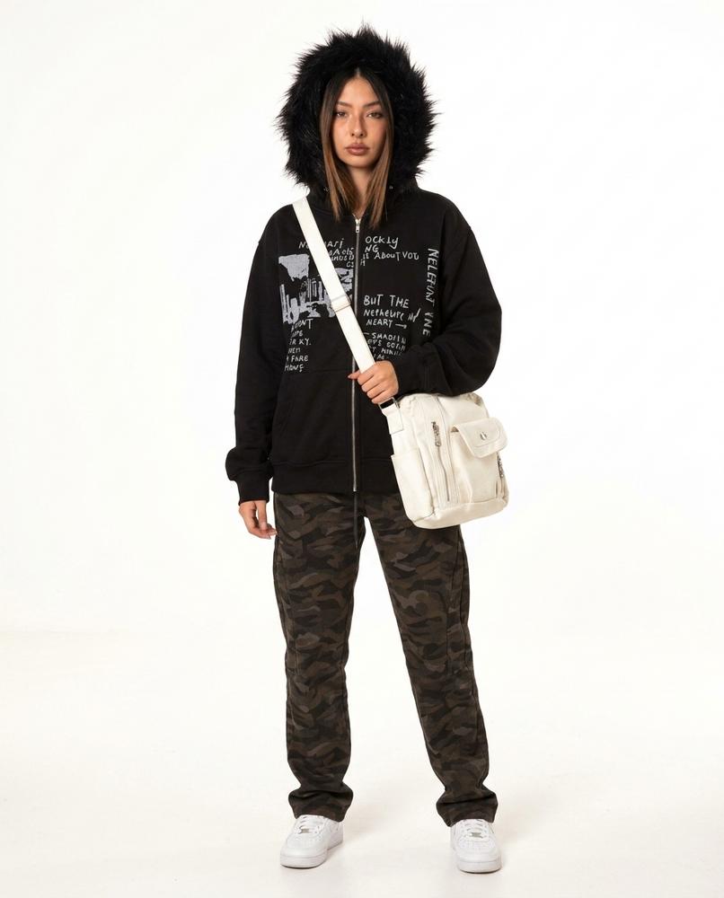 Nord Wear - Cezon | Zip-Up Fur-Trimmed Hoodie Unisex
