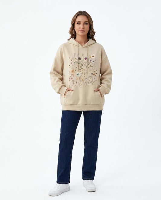 Nord Wear - Togal | Printed Relaxed Fit Hoodie Women