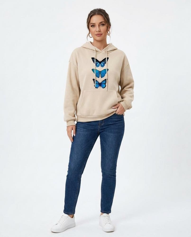 Nord Wear - Milol | Printed Relaxed Fit Hoodie Women