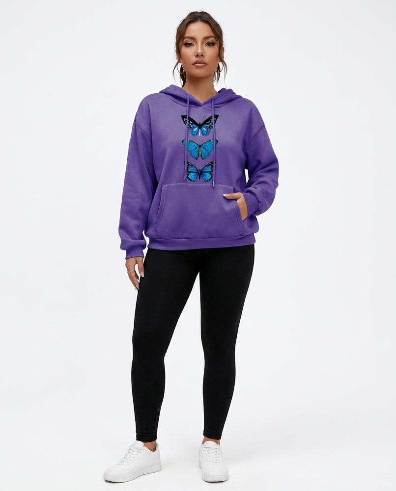 Nord Wear - Milol | Printed Relaxed Fit Hoodie Women