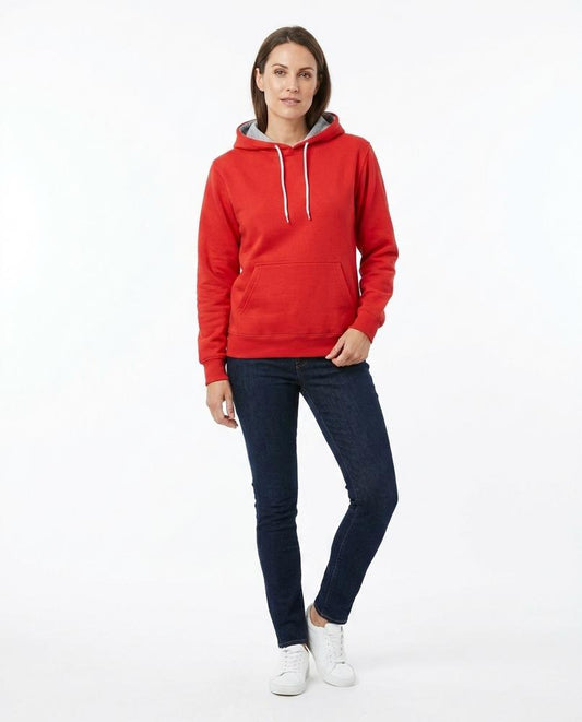 Nord Wear - Nudiv | Contrast-Lined Cotton-Blend Hoodie Women