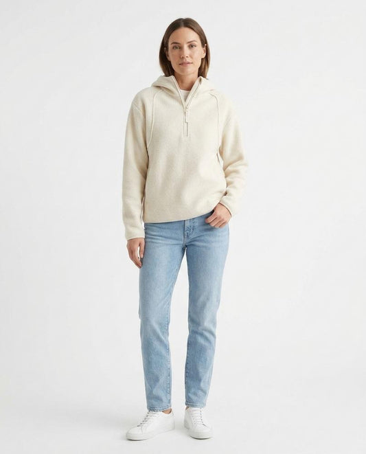 Nord Wear - Eepim | Quarter-Zip Fleece Hoodie Women