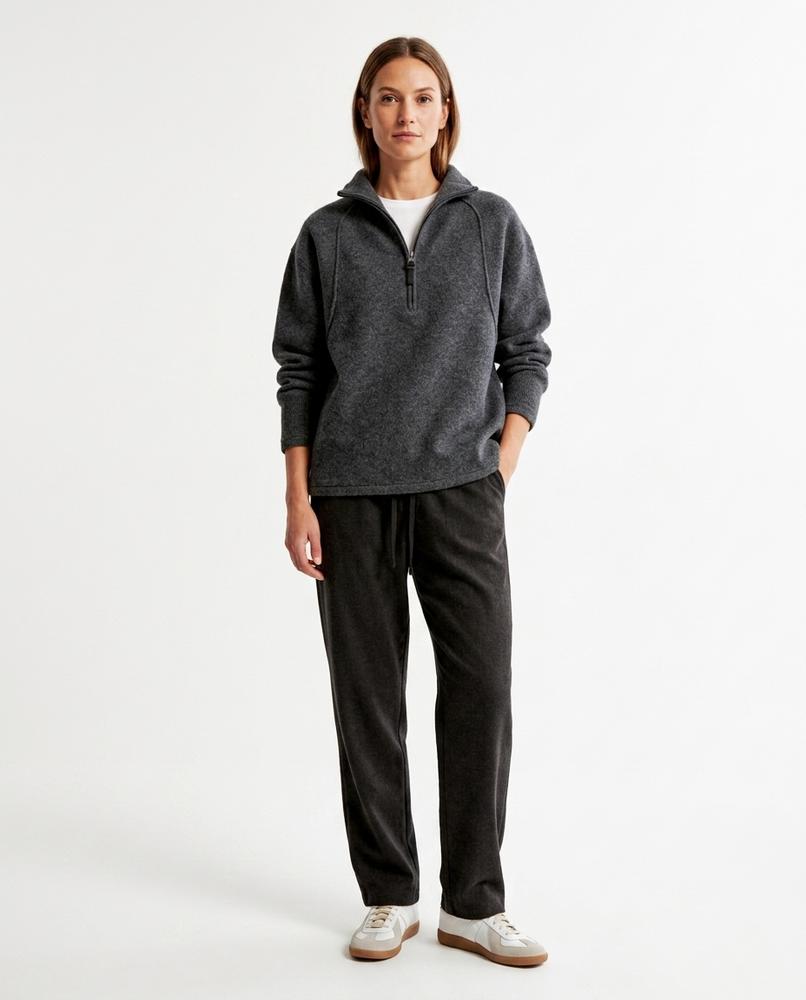 Nord Wear - Eepim | Quarter-Zip Fleece Hoodie Women