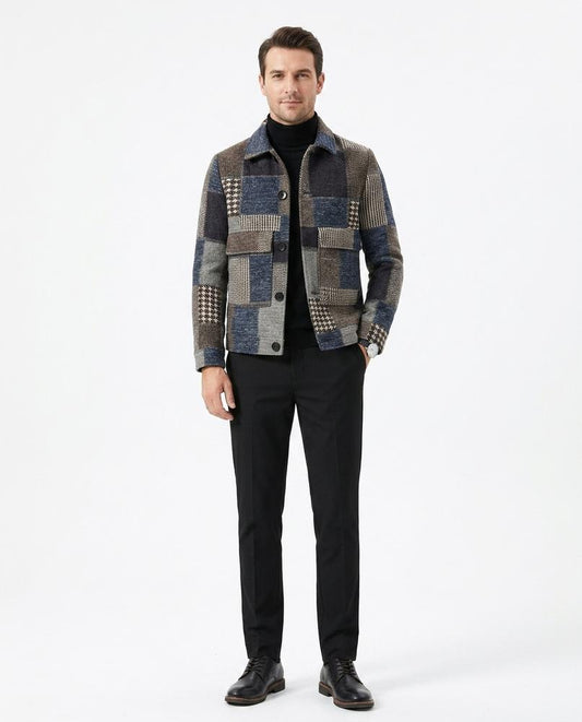 Nord Wear - Rotut | Patchwork Structured Jacket Men