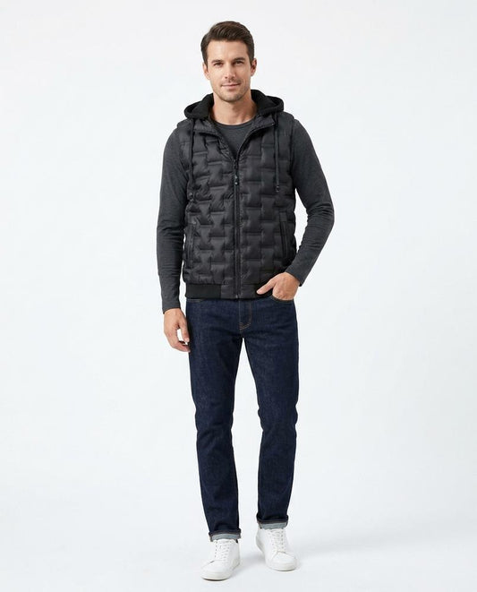 Nord Wear - Eilon | Quilted Hooded Vest Men