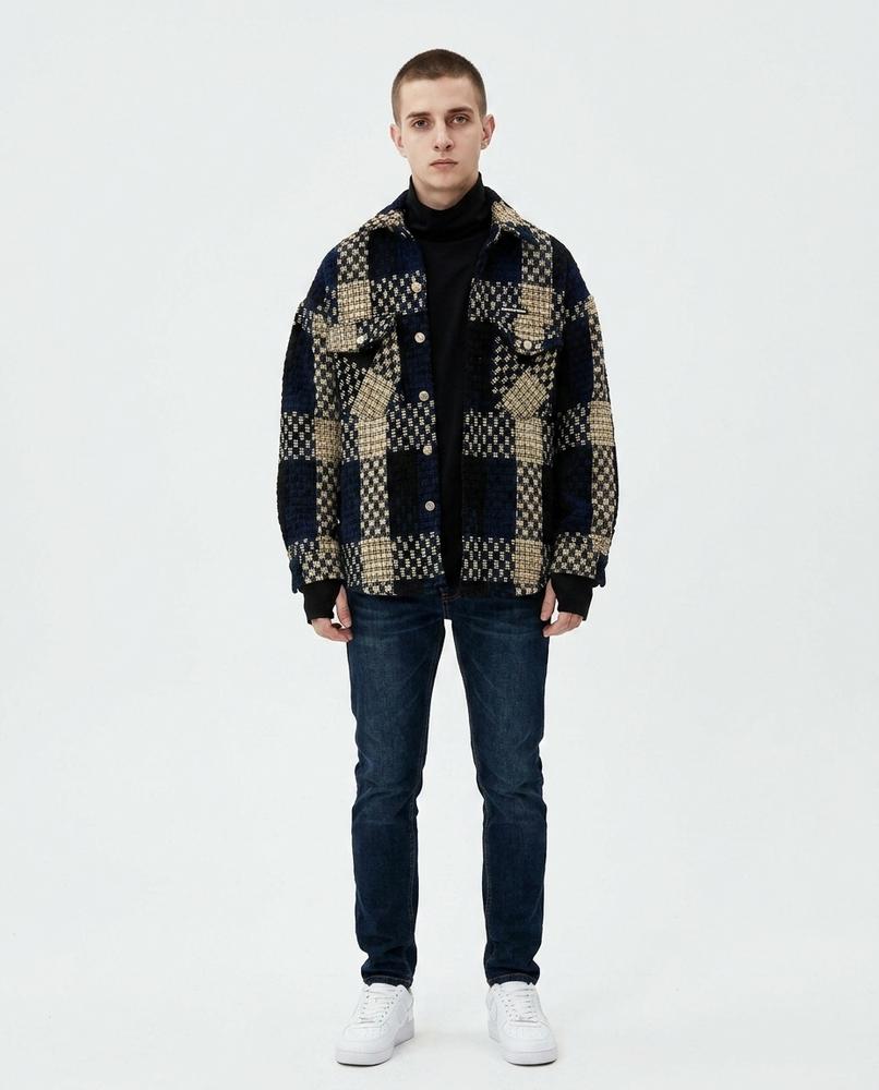 Nord Wear - Vowak | Checkered Oversized Jacket Men